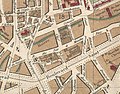 Rue du Fer à Moulin - plan de Paris Hachette 1894