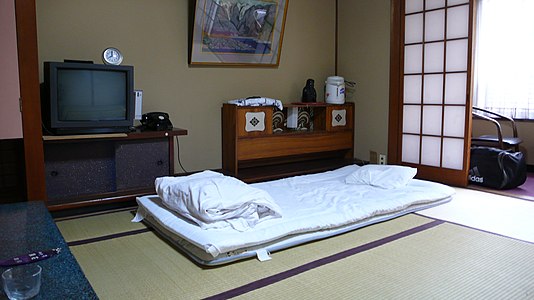 Room with shoji in a ryokan
