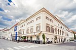 Graz – Schauspielhaus, Balkon zum Freiheitsplatz