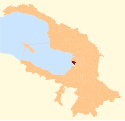 Gavan Municipal Okrug on the 2006 map of St. Petersburg