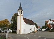 Linden vor der St. Wolfgang-Kapelle in Gerlenhofen