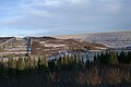 Barrage Robert-Bourassa et son évacuateur de crues, 2000.