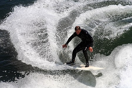 Surfer at Surf culture, by Brocken Inaglory