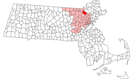 Tewksbury – Mappa