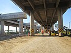 Bored piles, columns, crossheads and girders