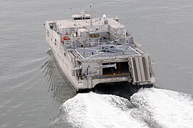 USNS Spearhead (T-EPF-1), an expeditionary fast transport and the lead ship of her class