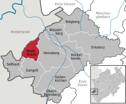 Waldfeucht – Mappa