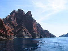 Golfe de Porto : calanche de Piana, golfe de Girolata, réserve de Scandola (1983).