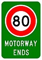 (A41-4) Motorway Ends