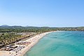 Aerial view of Pampelonne Beach, Saint-Tropez