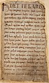 Image 30The first page of Beowulf (from Medieval literature)