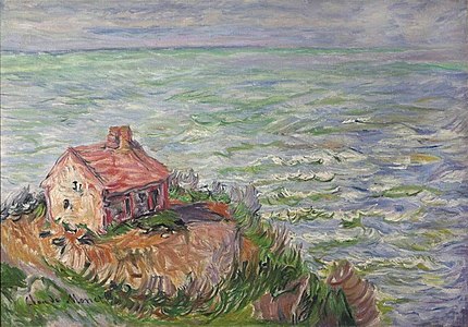 Claude Monet, Cabane des douaniers (1882).