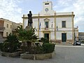 Piazza Belly a Calasetta in Sardegna nell'isola di Sant'Antioco