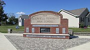 Site of former Clarksburg/Deerfield Township High School (1893 - 1965)