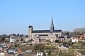 La collégiale Saint-Ursmer de Lobbes.