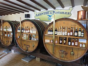 La distillerie Guy de Pontarlier.