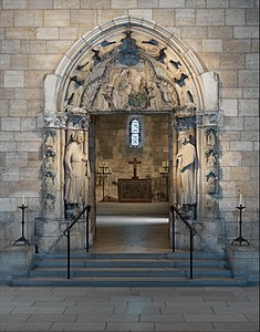 Doorway from Moutiers-Saint-Jean, by the Metropolitan Museum of Art