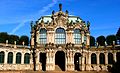 Image 35The Zwinger in Dresden by Matthäus Daniel Pöppelmann (1697–1716), reconstructed in the 1950s and 1960s, after the damage of World War II. (from Baroque architecture)