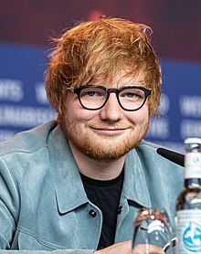 A photo of Ed Sheeran in 2018.