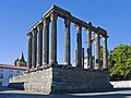 The Roman Temple of Évora in the parish of Sé e São Pedro, municipality of Évora)