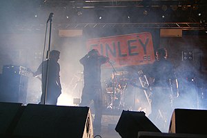 Finley on Stage