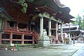 A temple at the top of Mount Haguro.