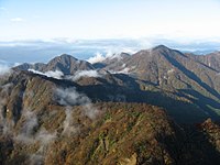 蛭ヶ岳より西丹沢