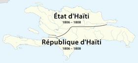 Localização de Estado do Haiti