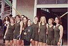 Jesus College Boat Club women's team in 1993