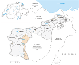 Hundwil – Mappa