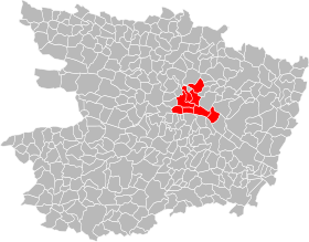 Localisation de Communauté de communes de la Vallée Loire-Authion