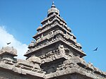 Vimana du Temple du Rivage de Mahabalipuram