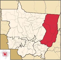 Nordeste Mato-Grossense – Mappa