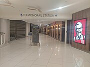 Medan Tuanku Monorail Entrance from Quill City Mall