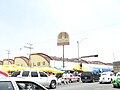 A small portion of the La Lagunilla market for which the station is named