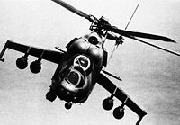 Mi-24V of the Soviet Air Forces