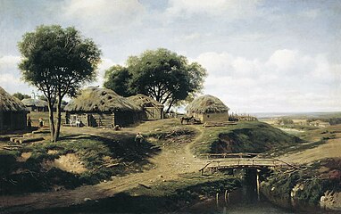 Village in the Oryol Gubernia, 1864