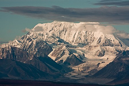 6. Mount Hayes is the highest summit of the eastern Alaska Range.
