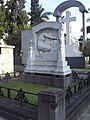 Mausoleo de Jorge Isaacs en el Cementerio San Pedro, Medellín.