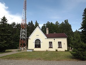 Ж/д станция в деревне Орава