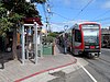 A train at 9th Avenue and Irving, 2019