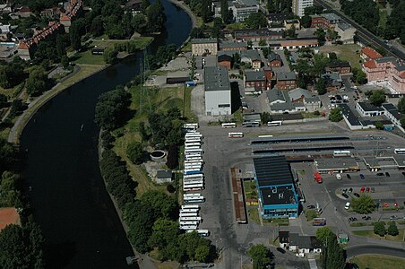 Bird eye view from University bridge