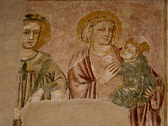 Madonna con Gesù e santa Caterina martire