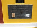 Plaque outside Plaza del Mercado de Manatí