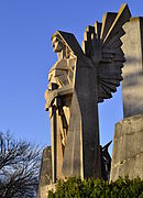 Ángel del cementerio de Azul