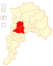 Location in the Valparaíso Region