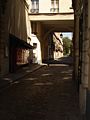 Cour d'Alsace-Lorraine débouchant au 67, rue de Reuilly.