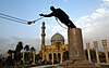 Toppling of the statue of Saddam Hussein in Baghdad