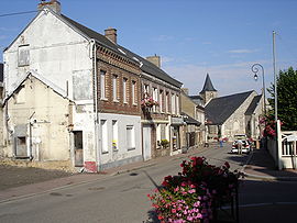 A view of the town centre