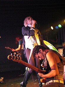 Semi Precious Weapons during a concert in 2007
